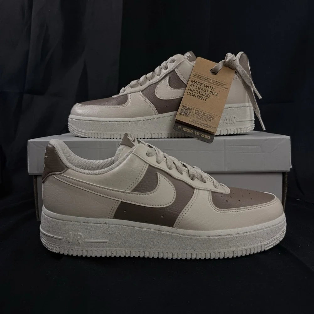 Nike Air Force 1 07 NN Sneakers Womens Size 8.5 Mink Brown Orewood IH0585 200
